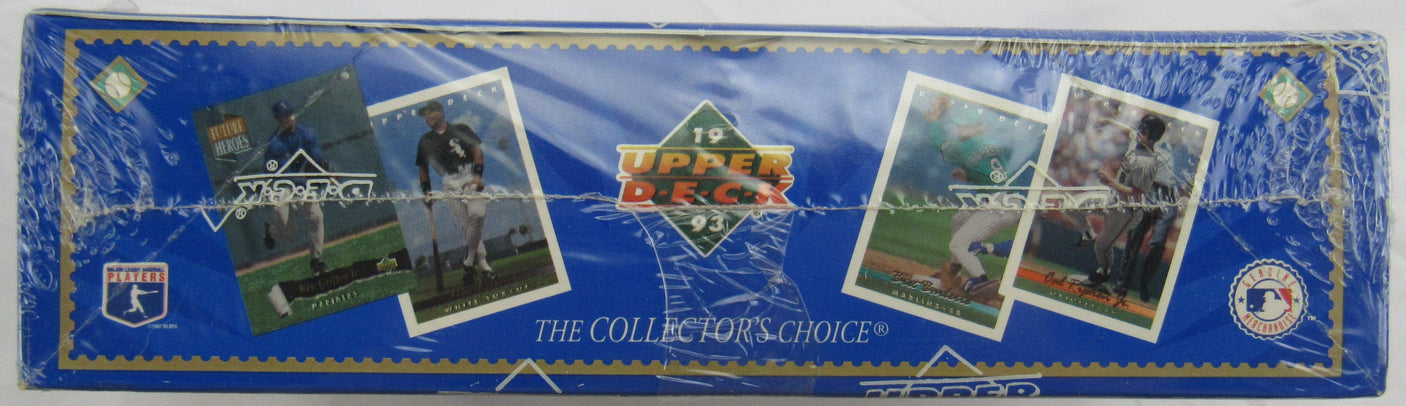 1993 Upper Deck Baseball Series 2 Wax Box - Derek Jeter RC!