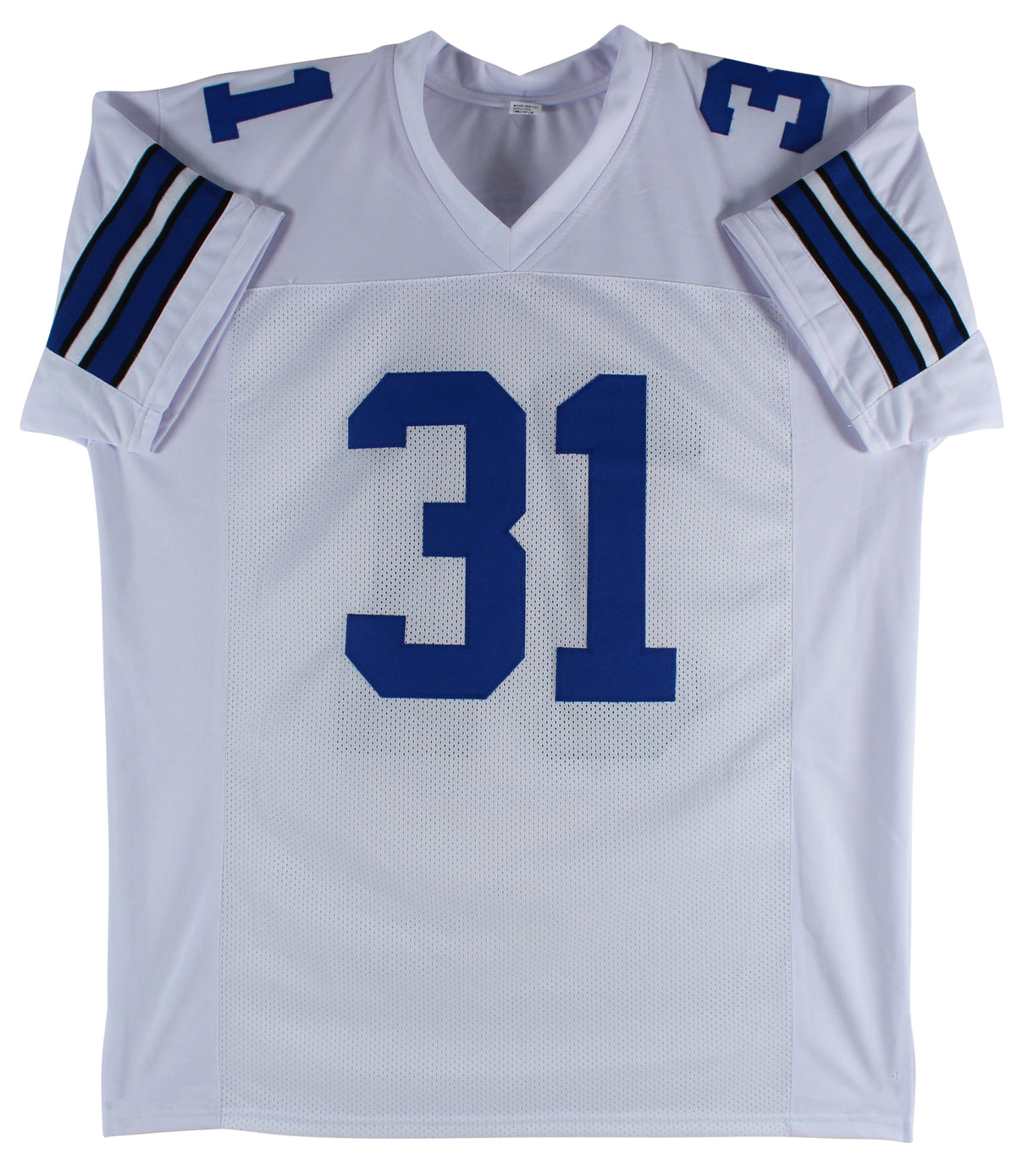 Roy Williams Authentic Signed White Pro Style Jersey Autographed BAS Witnessed