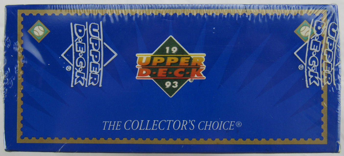 1993 Upper Deck Baseball Series 2 Wax Box - Derek Jeter RC!