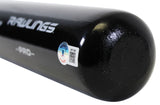 White Sox Frank Thomas Authentic Signed Black Rawlings Big Stick Bat BAS Witness