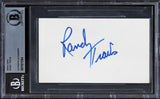 Randy Travis Country Musician Authentic Signed 3x5 Index Card BAS Slabbed 1
