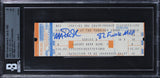 Magic Johnson 82 Finals MVP Signed 1982 Game 6 Ticket EX-MT 7 Auto 10 BAS Slab 1