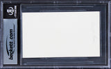 Scott Baio Happy Days Authentic Signed 3x5 Index Card BAS Slabbed 1
