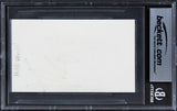 Rob Pilatus & Fab Morvan Milli Vanilli Signed 3x5 Index Card BAS Slabbed