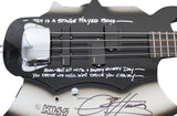 Gene Simmons Authentic Signed & Inscribed Stage Used Axe Guitar & Case JSA