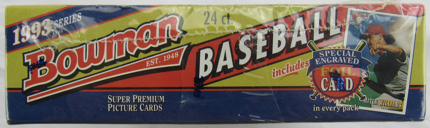 1993 Bowman Baseball Wax Box - Derek Jeter RC!