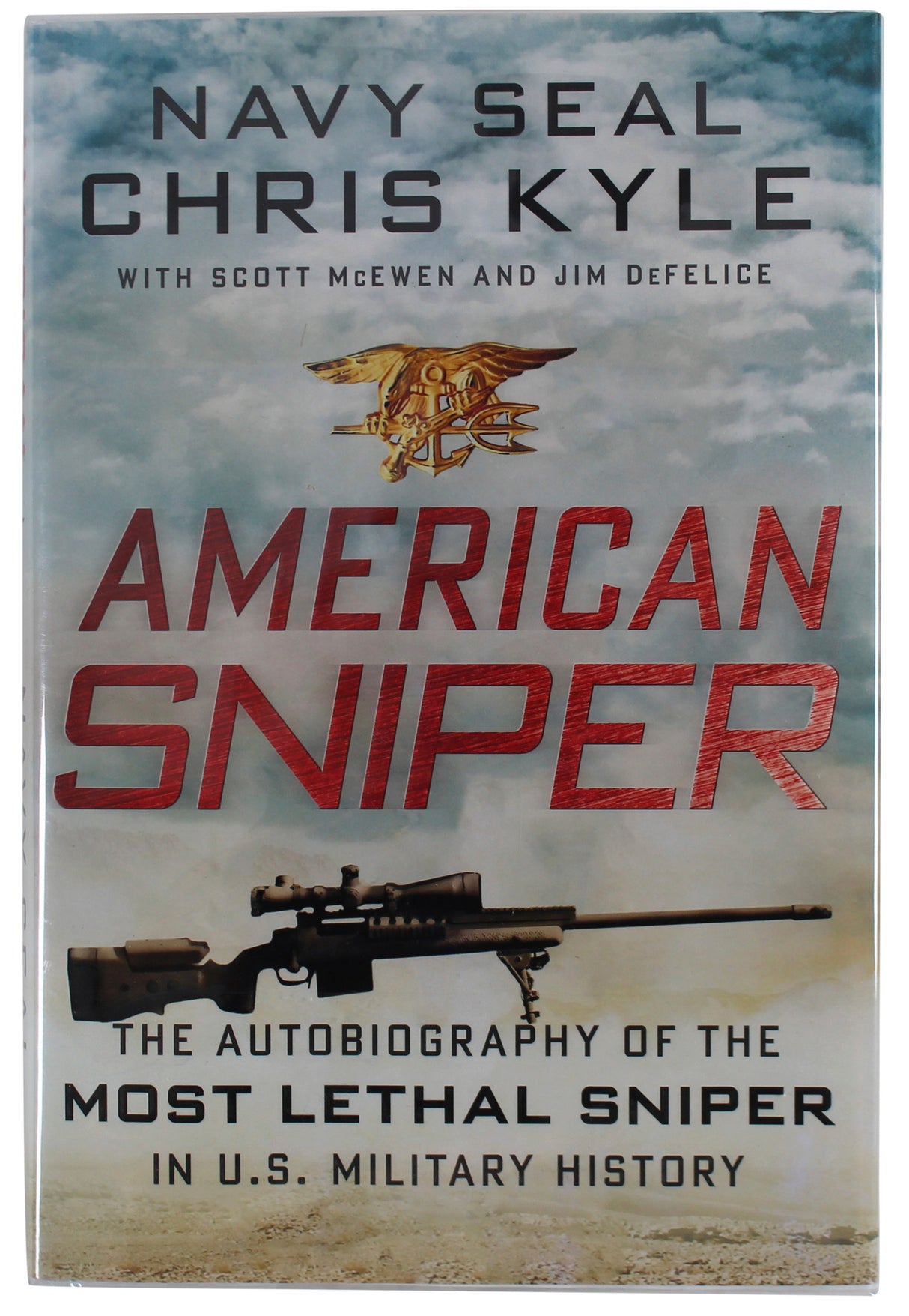 Chris Kyle & Taya Kyle Signed American Sniper 1st Ed Hardcover Book BAS #AB14676