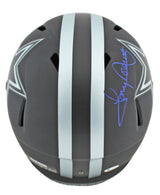 Cowboys Tony Dorsett "America's Team" Signed Eclipse F/S Speed Rep Helmet BAS