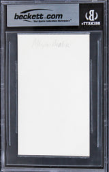 Mayim Bialik The Big Bang Theory Authentic Signed 3x5 Index Card BAS Slabbed 2