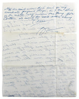 Bruce Lee Authentic Signed 8.5x11 1972 Handwritten Letter BAS #AB14165