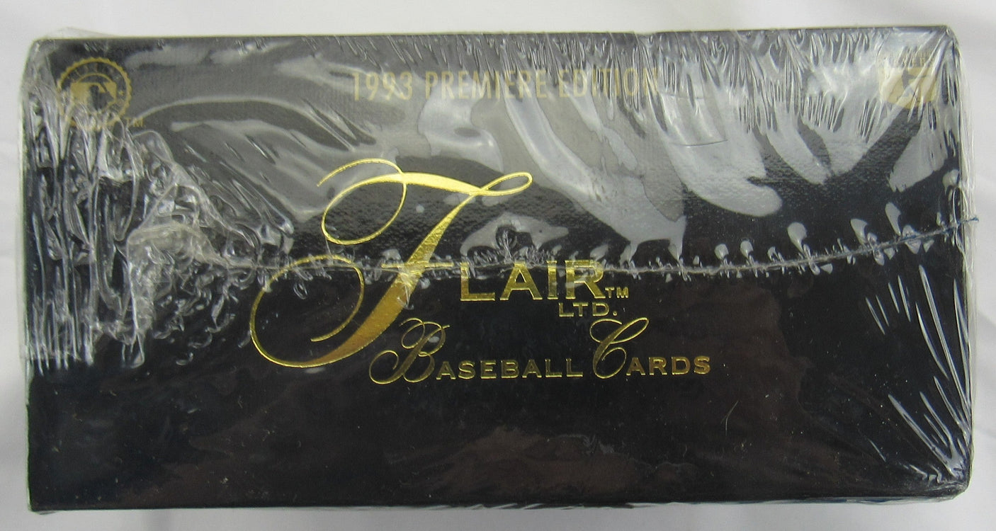 1993 Fleer FLAIR Premiere Edition MLB Baseball Hobby Box FACTORY SEALED!