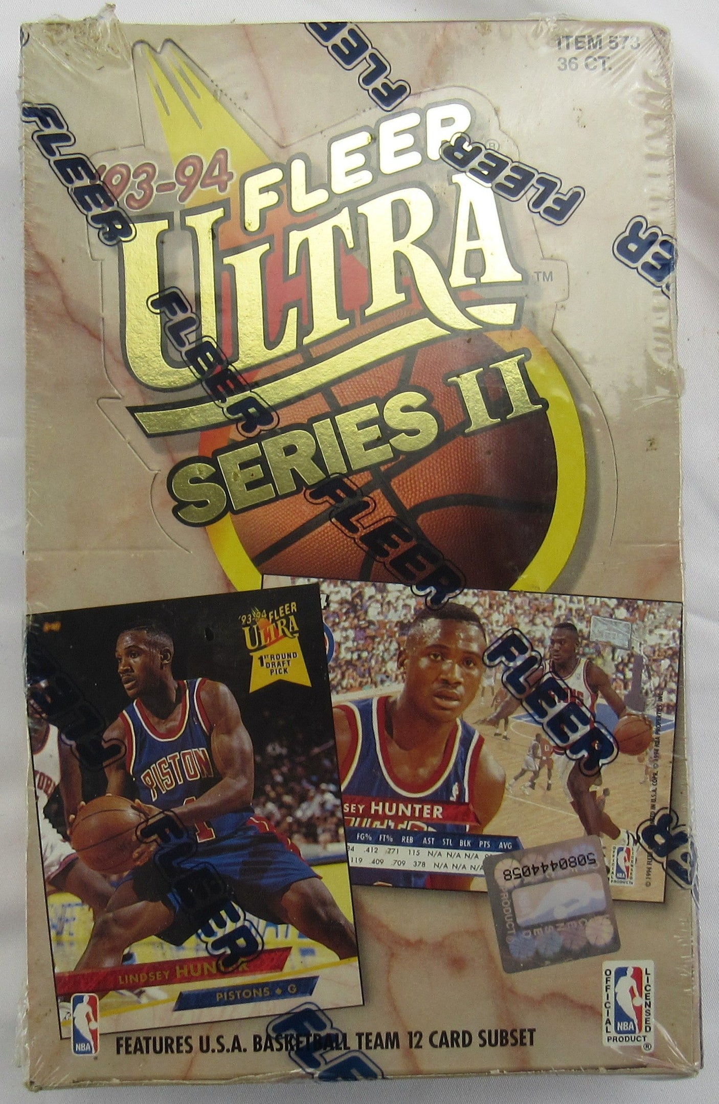 93-94 Fleer Ultra NBA Basketball Series 2 Factory Sealed Box!