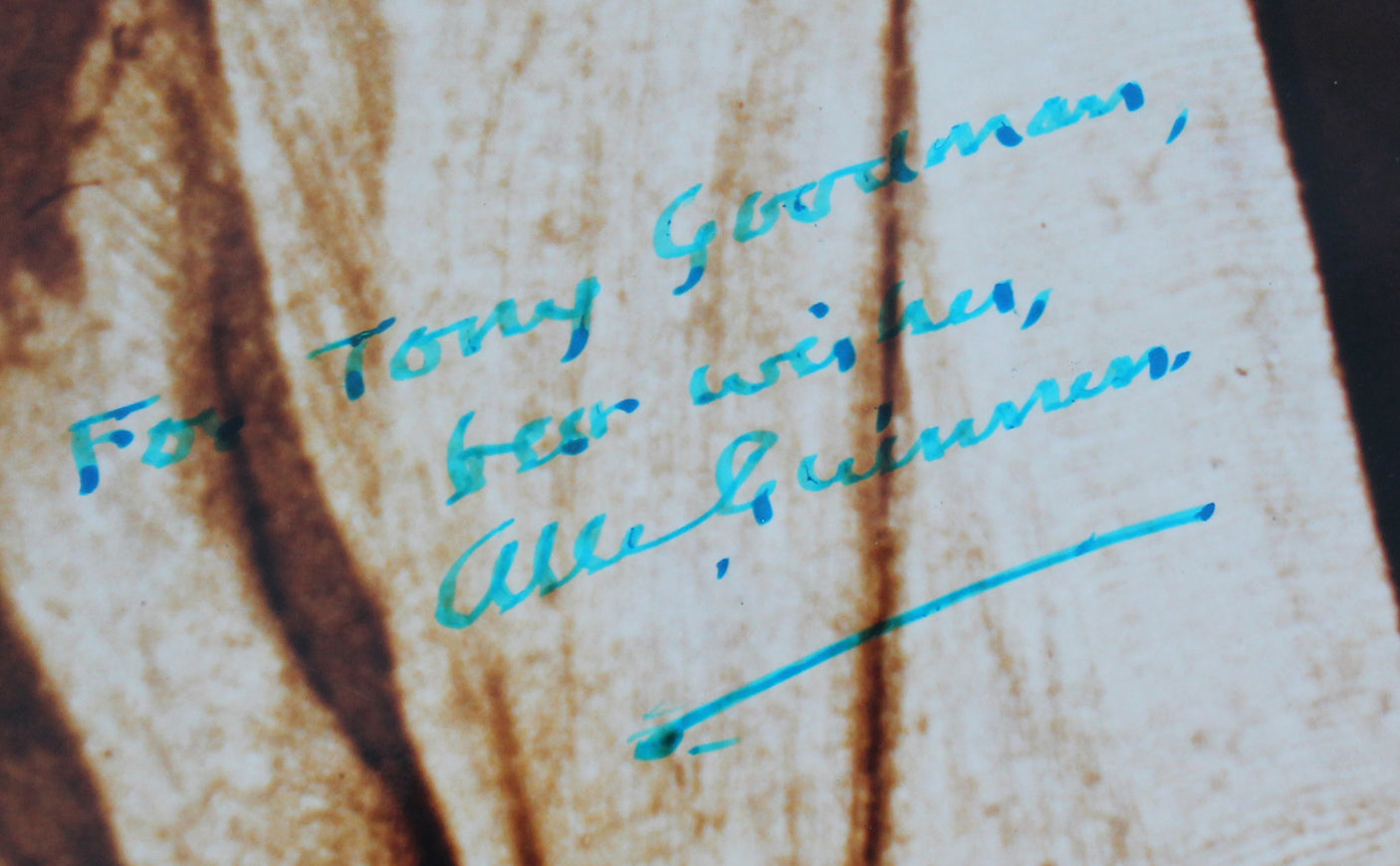Alec Guinness Star Wars "Best Wishes" Authentic Signed 8x10 Photo BAS #AD04272