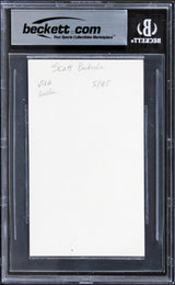 Scott Bakula Star Trek Enterprise Authentic Signed 3x5 Index Card BAS Slabbed 1