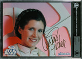 Carrie Fisher Star Wars Signed 8x10 Official Pix Photo Auto 10! BAS Slabbed
