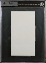 Gisele Bundchen Authentic Signed 4.5x8.5 Cut Signature BAS Slabbed