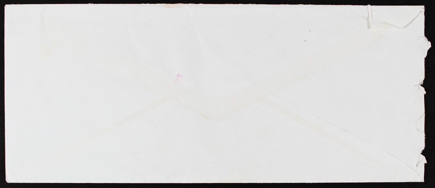 Tupac Shakur Signed 4x9.5 Clinton Correctional Facility Envelope JSA #YY12779