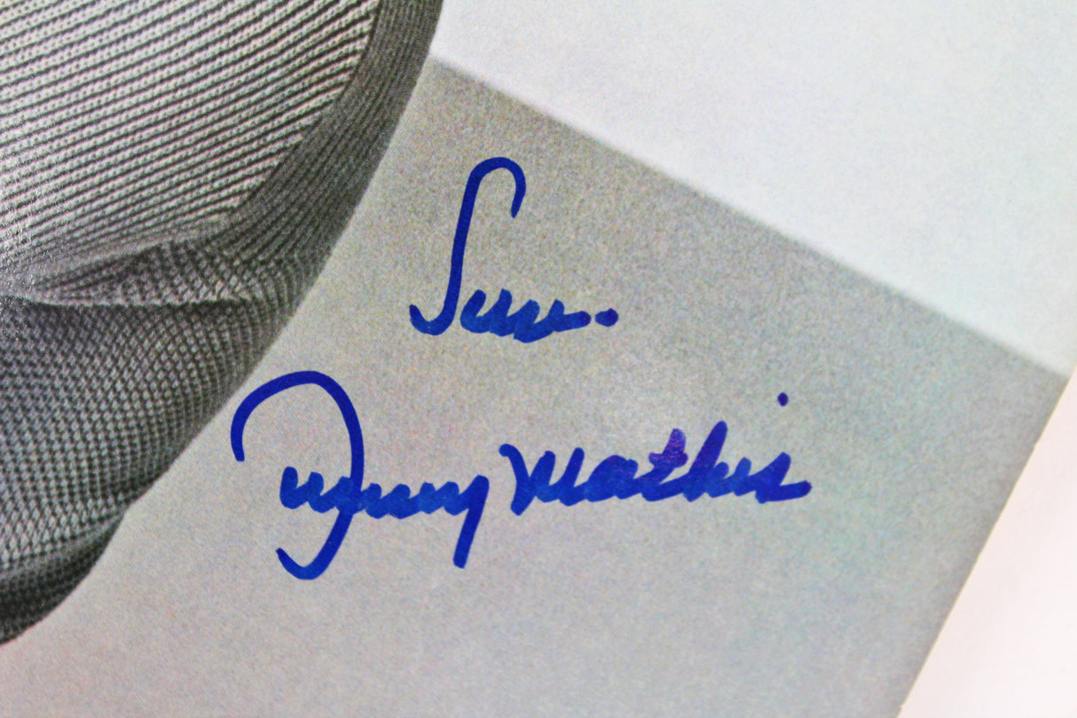 Johnny Mathis Authentic Signed 1975-1980 Album Cover W/ Vinyl BAS #E37858