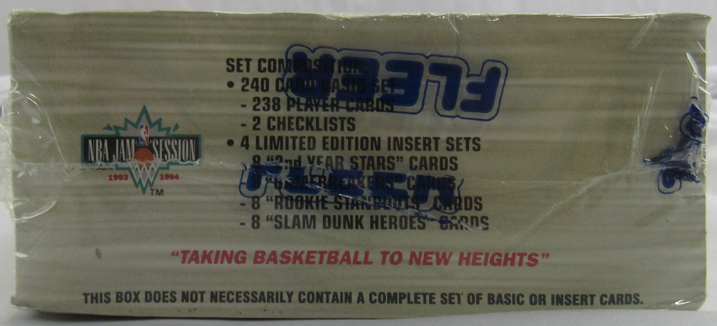 1993-94 Fleer NBA Jam Session / FACTORY SEALED UNOPENED BOX (36 Packs)