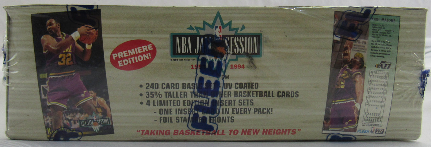 1993-94 Fleer NBA Jam Session / FACTORY SEALED UNOPENED BOX (36 Packs)