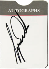 Tiger Woods & Mike "Fluff" Cowan Signed Phoenix Open Autograph Book PSA #T01176