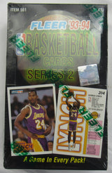 1993-94 Fleer Basketball Series 2 Factory Sealed Wax Box 36 Packs Michael Jordan