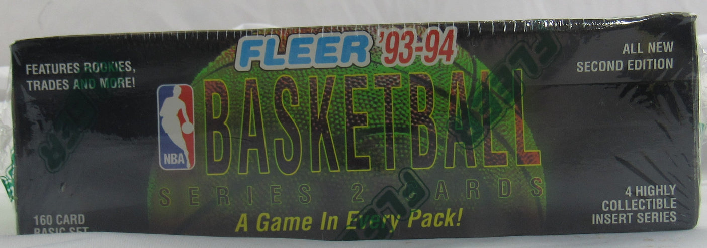 1993-94 Fleer Basketball Series 2 Factory Sealed Wax Box 36 Packs Michael Jordan