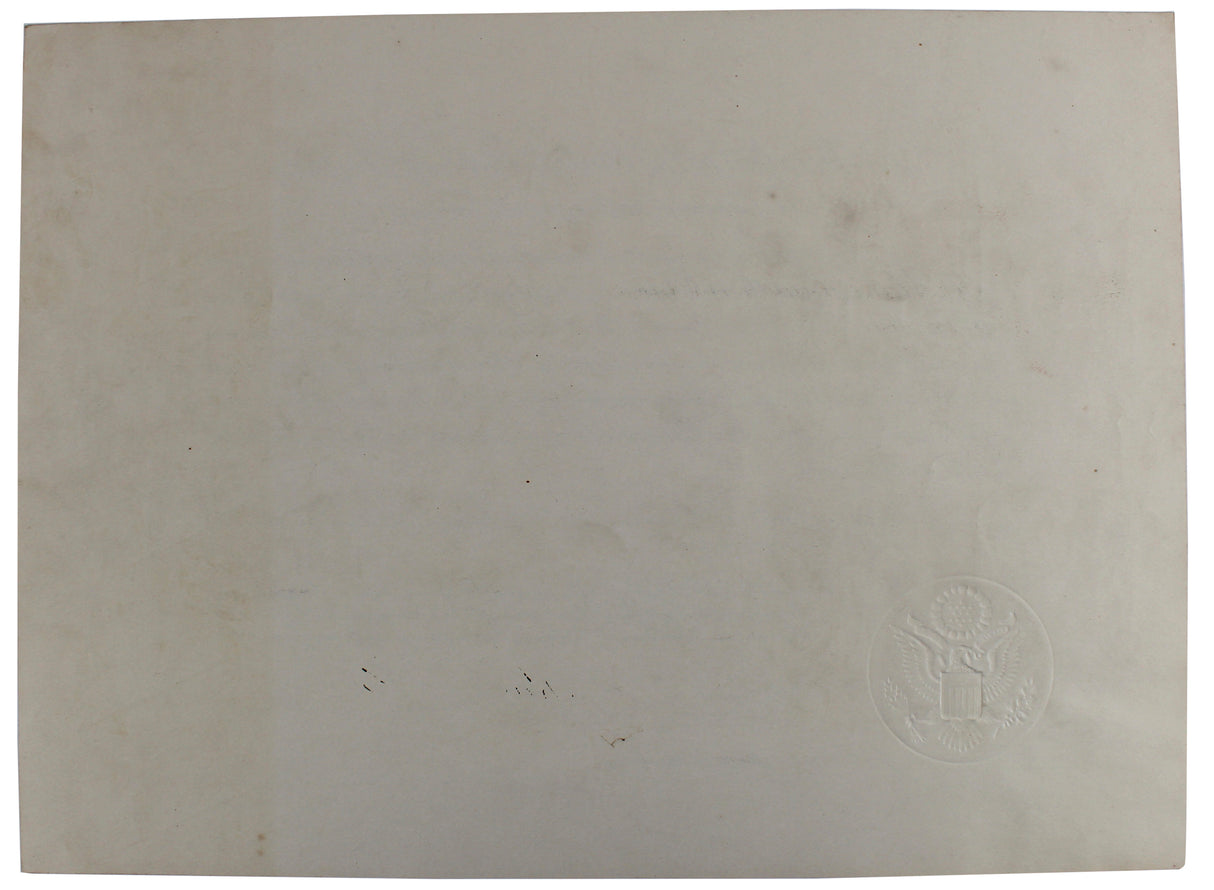 Calvin Coolidge Signed 14x19 1924 Foreign Service Office Appointment BAS LOA