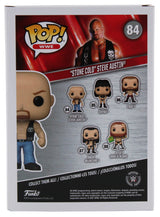 Stone Cold Steve Austin Signed WWE #84 Funko Pop Vinyl Figure BAS #BK88005