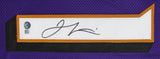 Jamal Lewis Authentic Signed Purple Pro Style Jersey Autographed BAS Witnessed