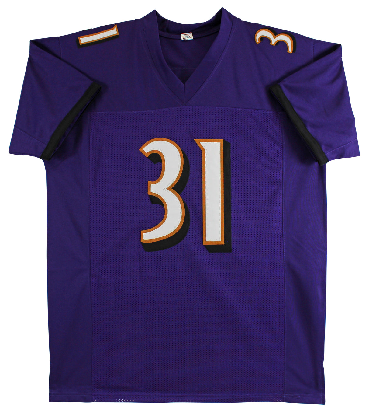 Jamal Lewis Authentic Signed Purple Pro Style Jersey Autographed BAS Witnessed