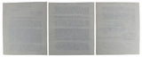 Frank Lloyd Wright Authentic 3x Signed 8.35x9.5 3 Page NBC Contract BAS #AB14681