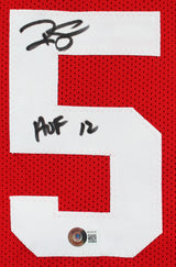 Ralph Sampson "HOF 12" Authentic Signed Red Pro Style Jersey BAS Witnessed