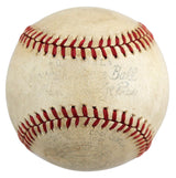 Yankees Babe Ruth Signed Harridge 1940-47 Reach Oal Baseball PSA/DNA #AK09711