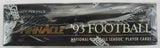1993 Pinnacle NFL Football Unopened BOX 36 Packs Factory Sealed