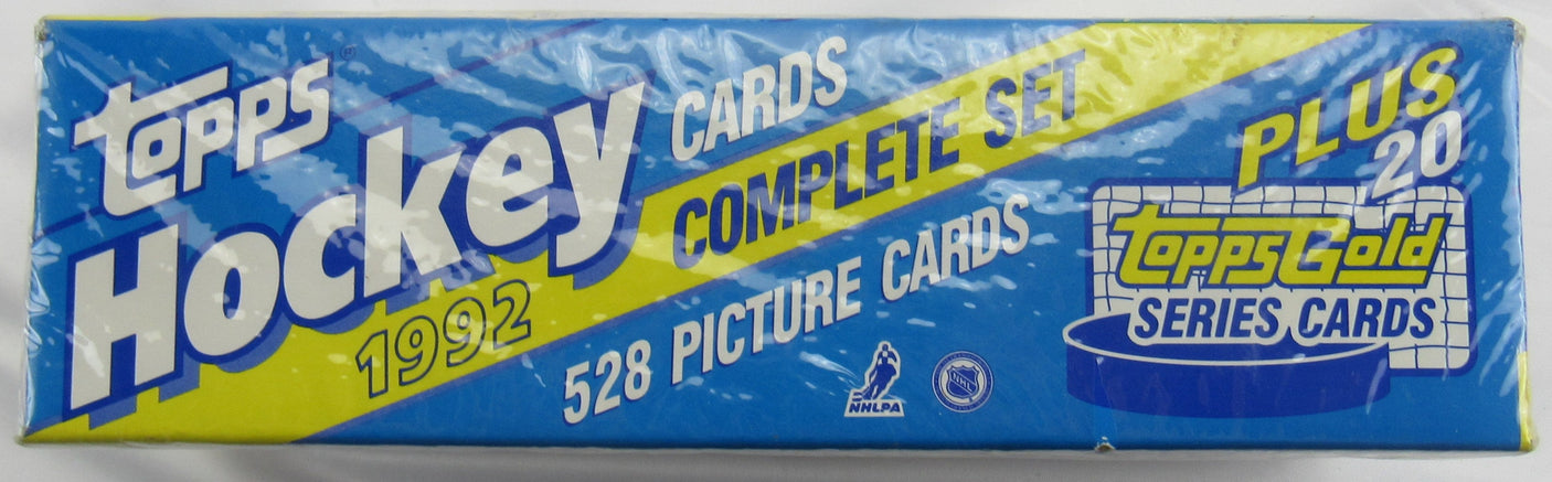 1992-93 Topps Hockey Cards Complete Factory Sealed Set 528 Cards + 20 Bonus Gold