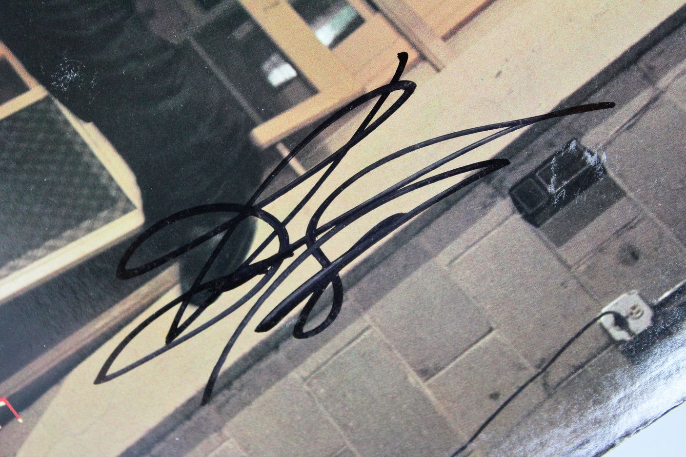 Bruce Springsteen Signed Dancing In The Dark Album Cover W/ Vinyl BAS #A70525