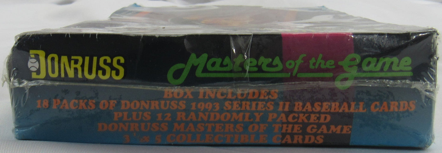 1993 Donruss Series 2 Masters of the Game Baseball Box