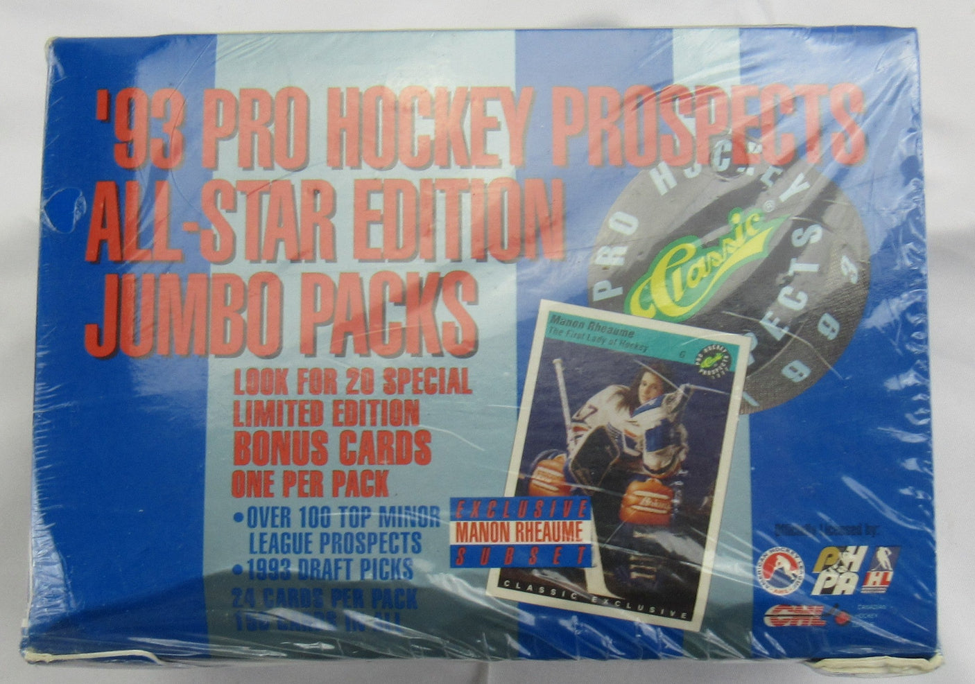 1993 Classic Pro Hockey Prospects All-Star Edition Jumbo Packs