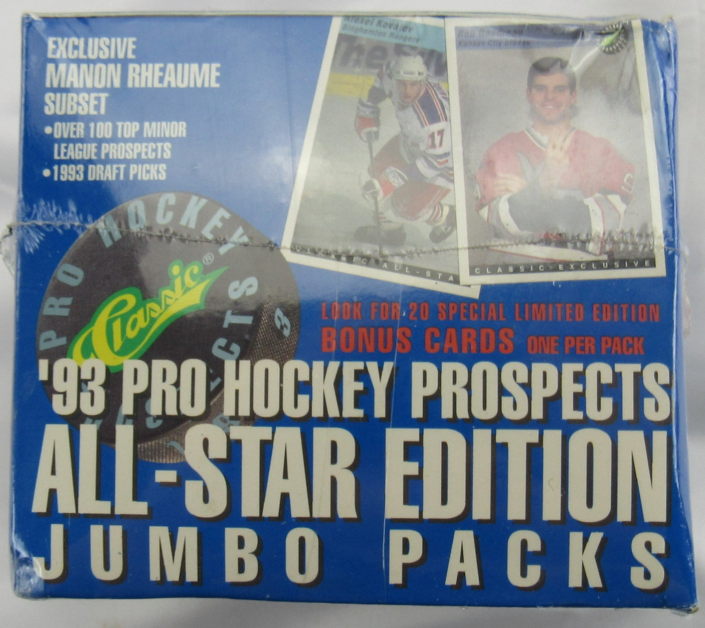 1993 Classic Pro Hockey Prospects All-Star Edition Jumbo Packs