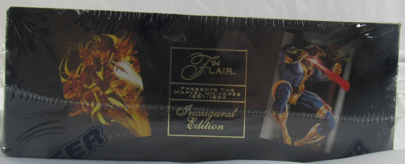 1994 Fleer Flair MARVEL UNIVERSE INAUGURAL EDITION WAX BOX Factory Sealed 24 Pks