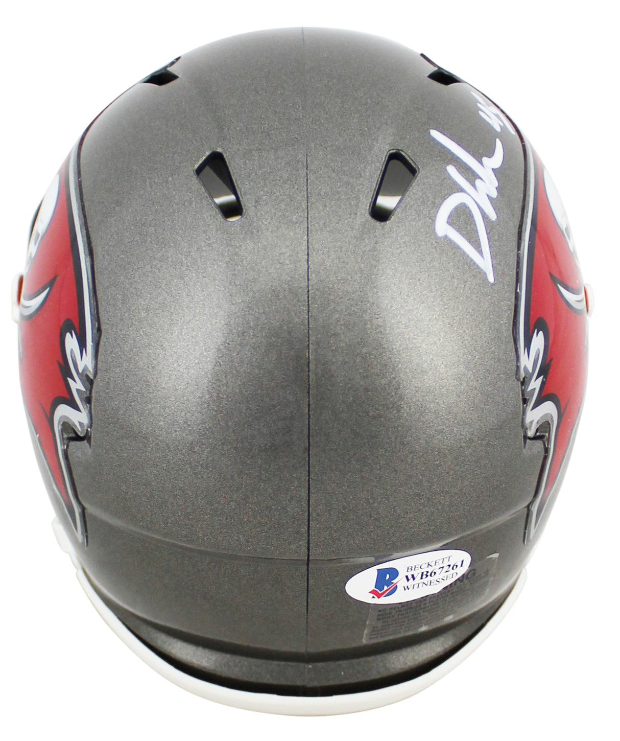Buccaneers Devin White Authentic Signed Speed Mini Helmet BAS Witnessed