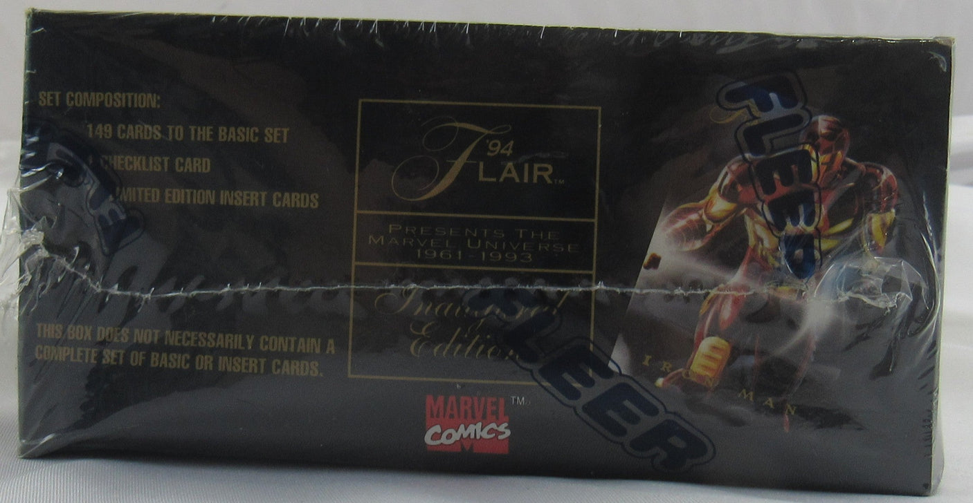 1994 Fleer Flair MARVEL UNIVERSE INAUGURAL EDITION WAX BOX Factory Sealed 24 Pks