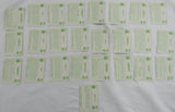1984 Star - Celtics Championship Playoff vs LA Complete Set (25) NM