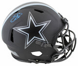 Cowboys Emmitt Smith Signed Eclipse Full Size Speed Proline Helmet BAS #WK14390