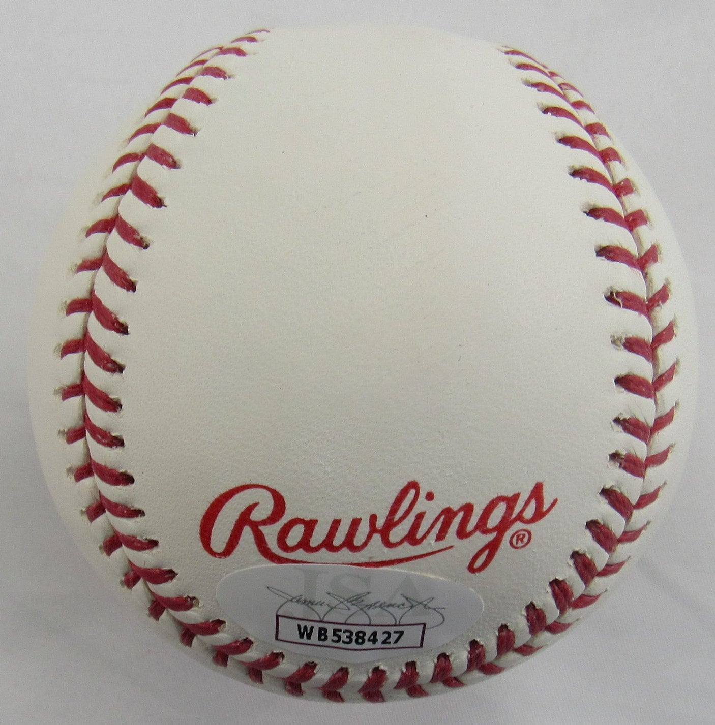 Tino Martinez Signed Auto Rawlings 1996 World Series Baseball JSA Witness