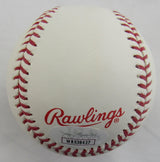 Tino Martinez Signed Auto Rawlings 1996 World Series Baseball JSA Witness