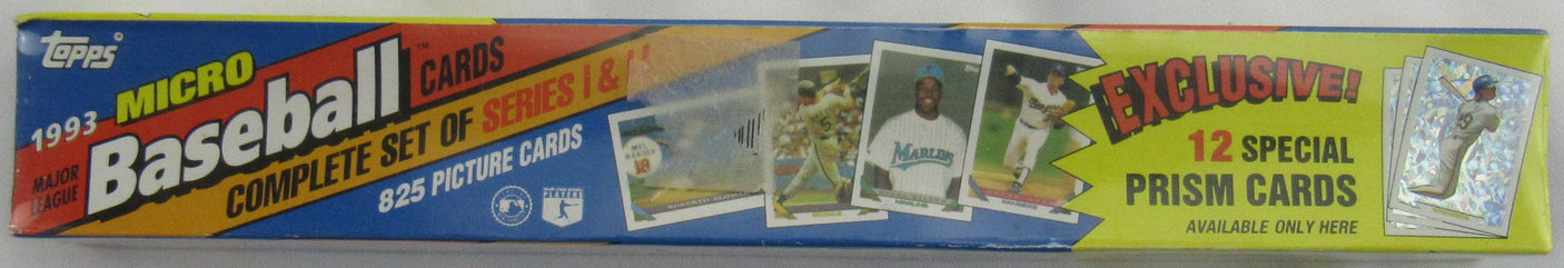 1993 Topps Micro Baseball Complete Set of Series 1 & 2