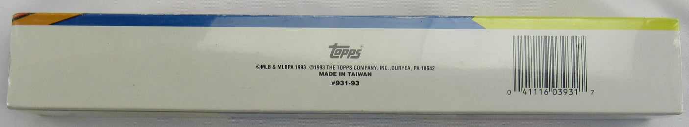 1993 Topps Micro Baseball Complete Set of Series 1 & 2