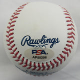 Aaron Judge Signed Auto Rawlings Baseball w/ Insc PSA/DNA AP55206